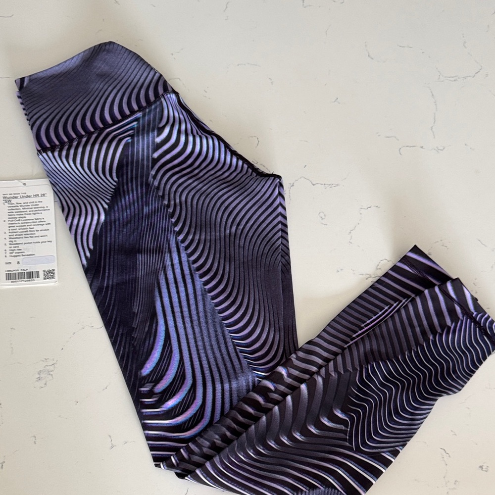 Lululemon Wunder Under Sea Wheeze 8